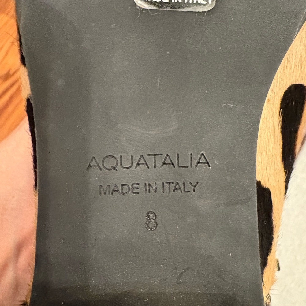 Aquatalia Animal Print Ankle Booties - Picture 10 of 10